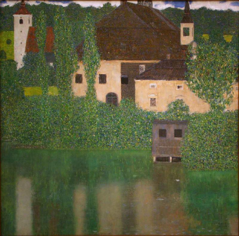 Castle with a Moat, Gustav Klimt